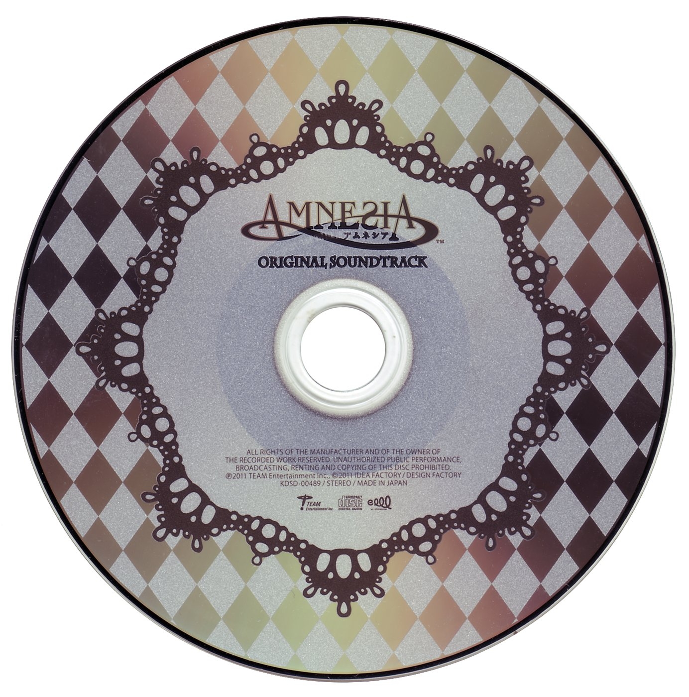 AMNESIA Original Soundtrack (2011) MP3 - Download AMNESIA